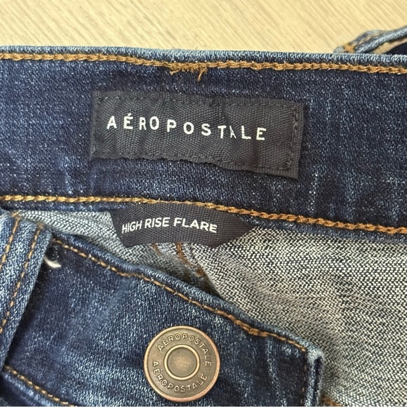 Aéropostale High Rise Flare Women's Jeans Size 4 Short - Picture 9 of 10